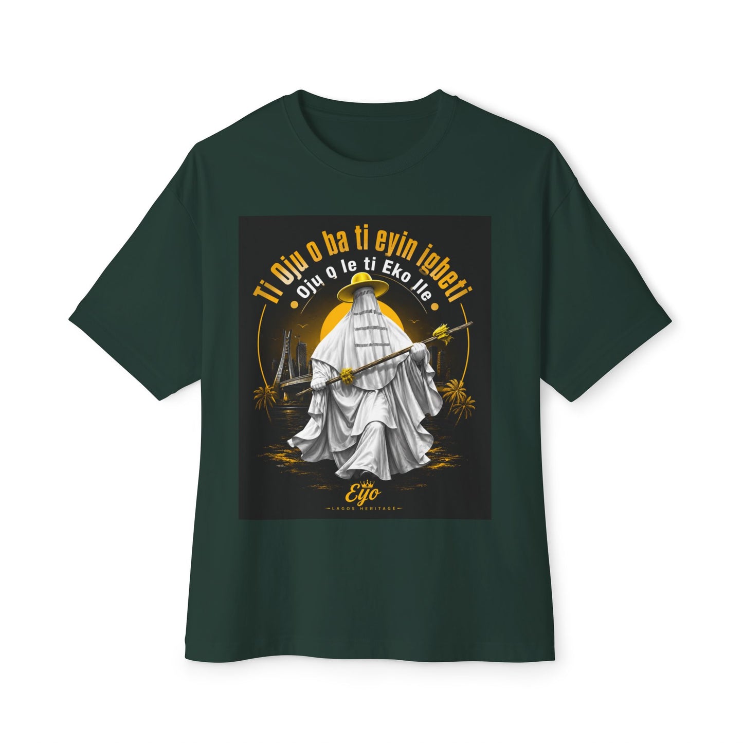 Eyo Festival T-Shirt — Lagos Nigeria Spiritual Art Tee