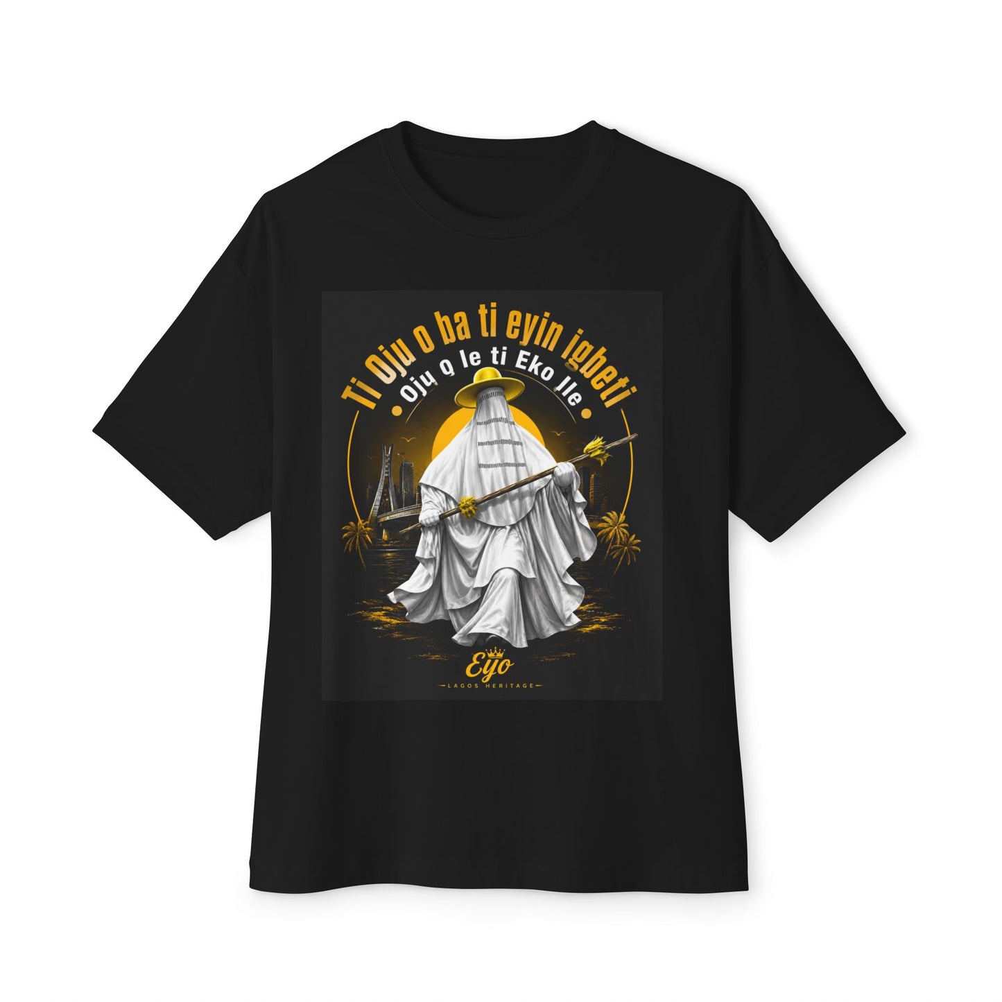 Eyo Festival T-Shirt — Lagos Nigeria Spiritual Art Tee