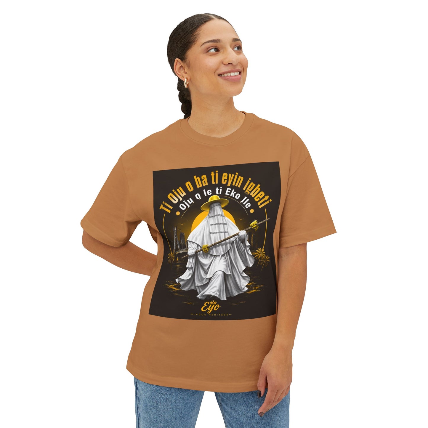 Eyo Festival T-Shirt — Lagos Nigeria Spiritual Art Tee