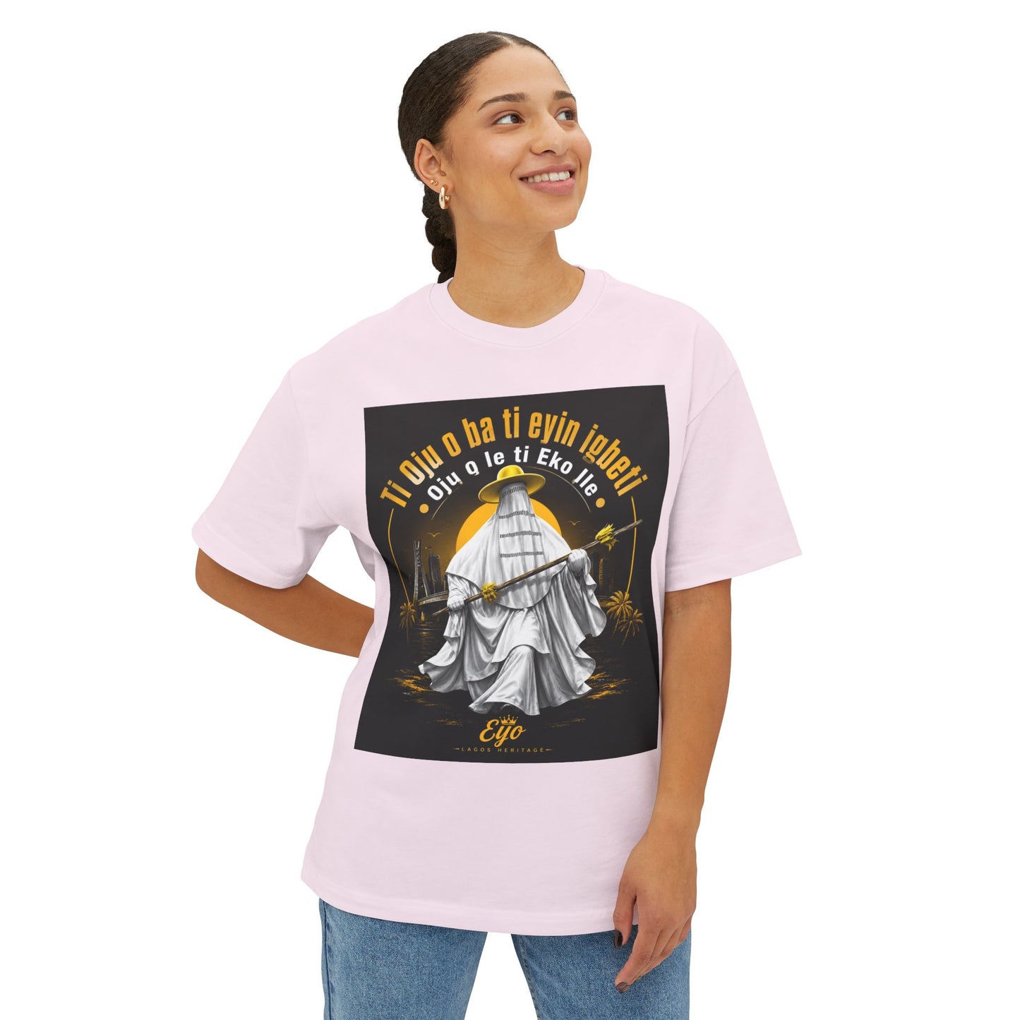 Eyo Festival T-Shirt — Lagos Nigeria Spiritual Art Tee