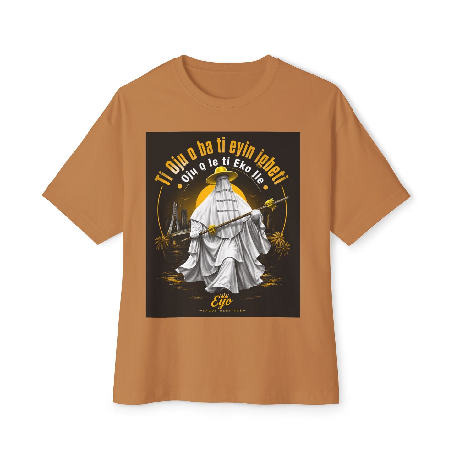 Eyo Festival T-Shirt — Lagos Nigeria Spiritual Art Tee