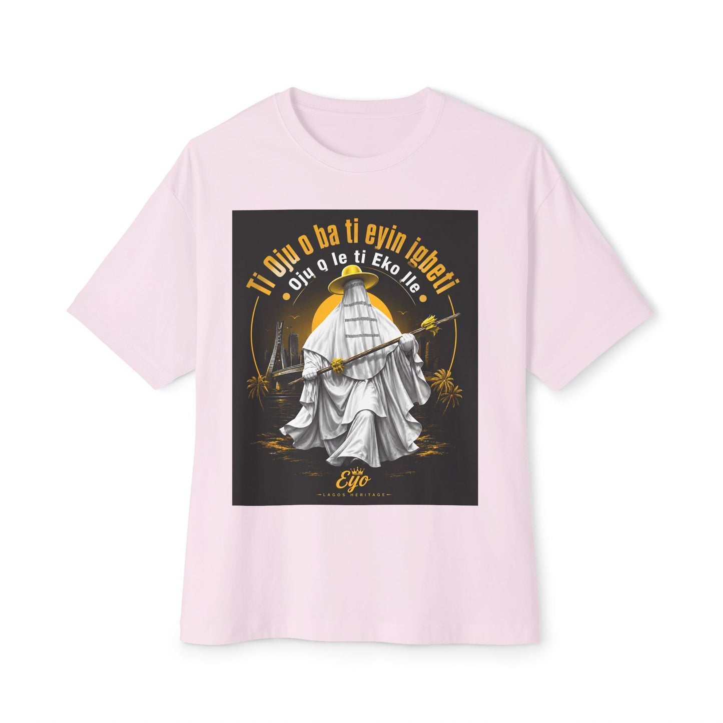 Eyo Festival T-Shirt — Lagos Nigeria Spiritual Art Tee