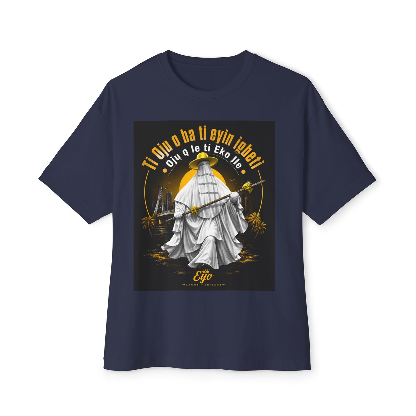 Eyo Festival T-Shirt — Lagos Nigeria Spiritual Art Tee
