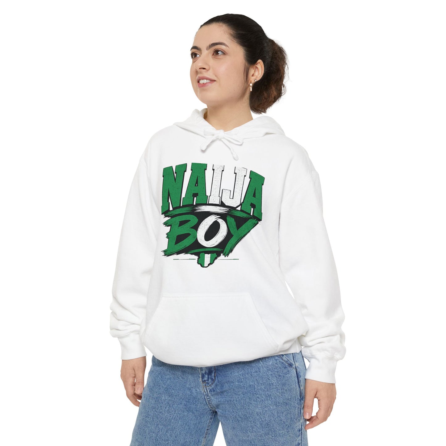 Naija Boy Hoodie — Nigerian Pride Graphic Pullover