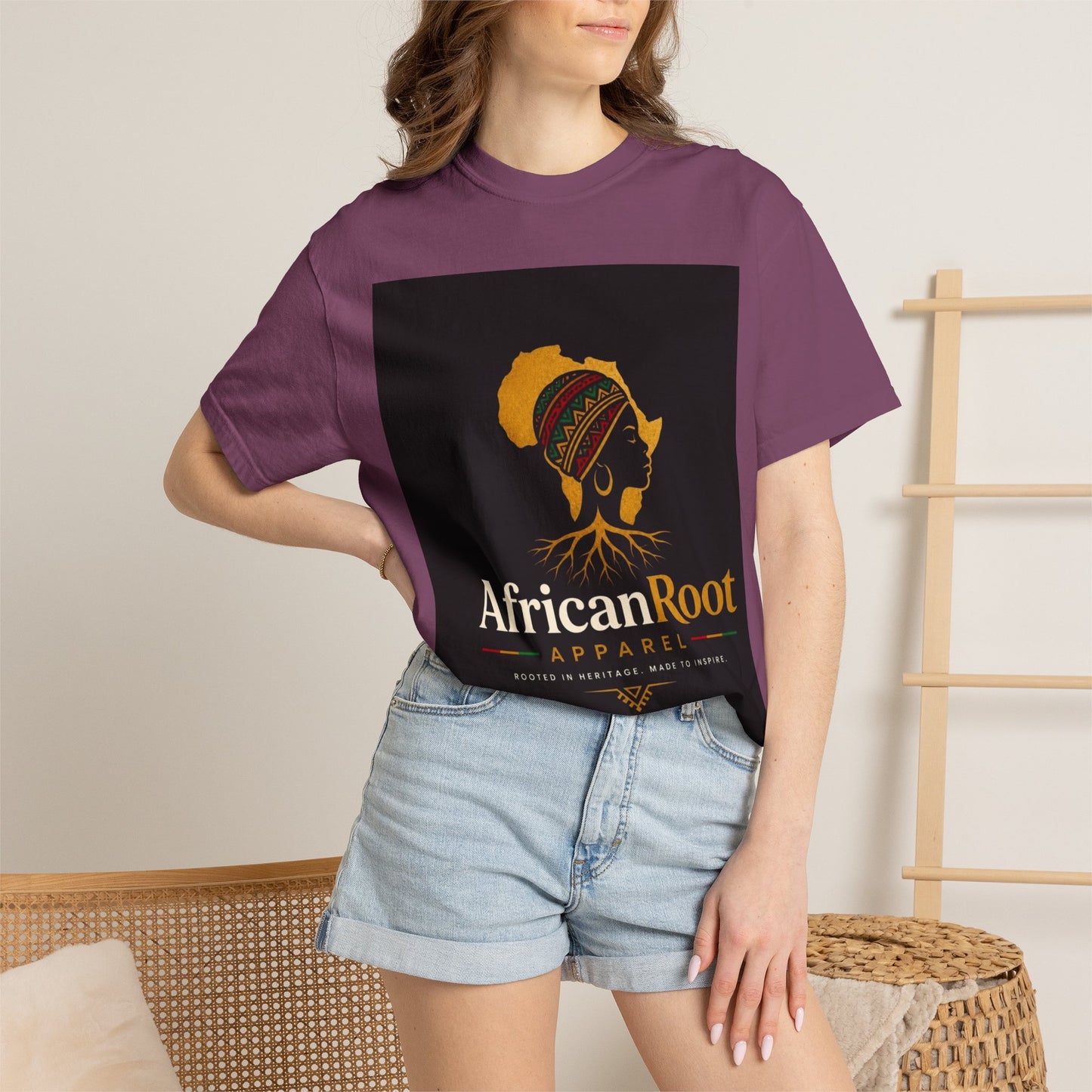 AfricanRoots Apparel-Dyed T-shirt