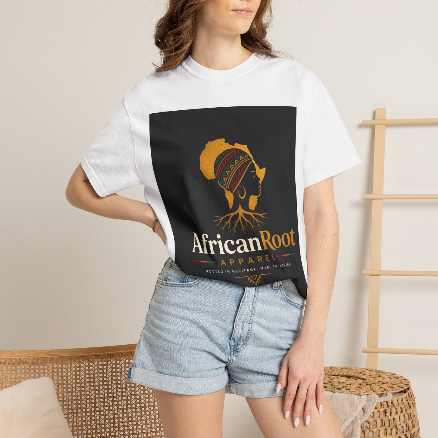 AfricanRoots Apparel-Dyed T-shirt