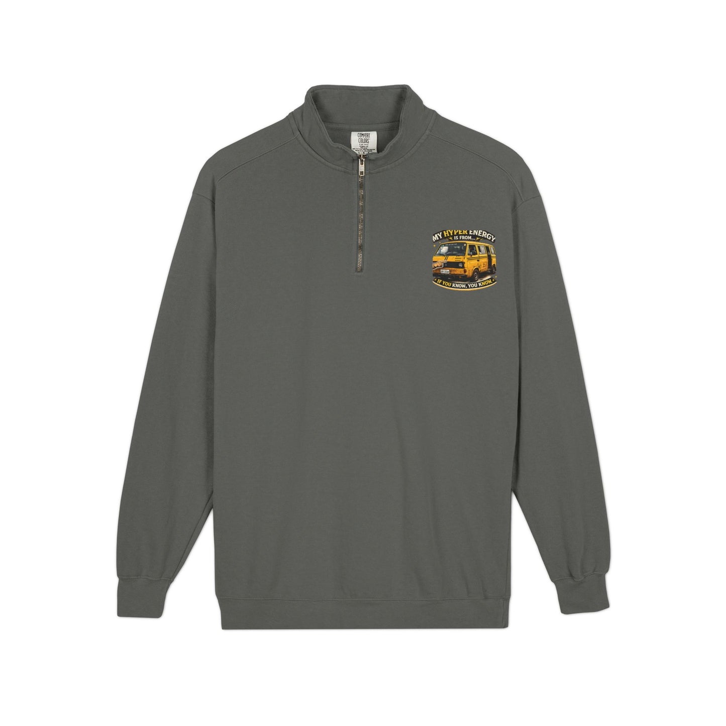 Unisex Adult Quarter-Zip Sweatshirt