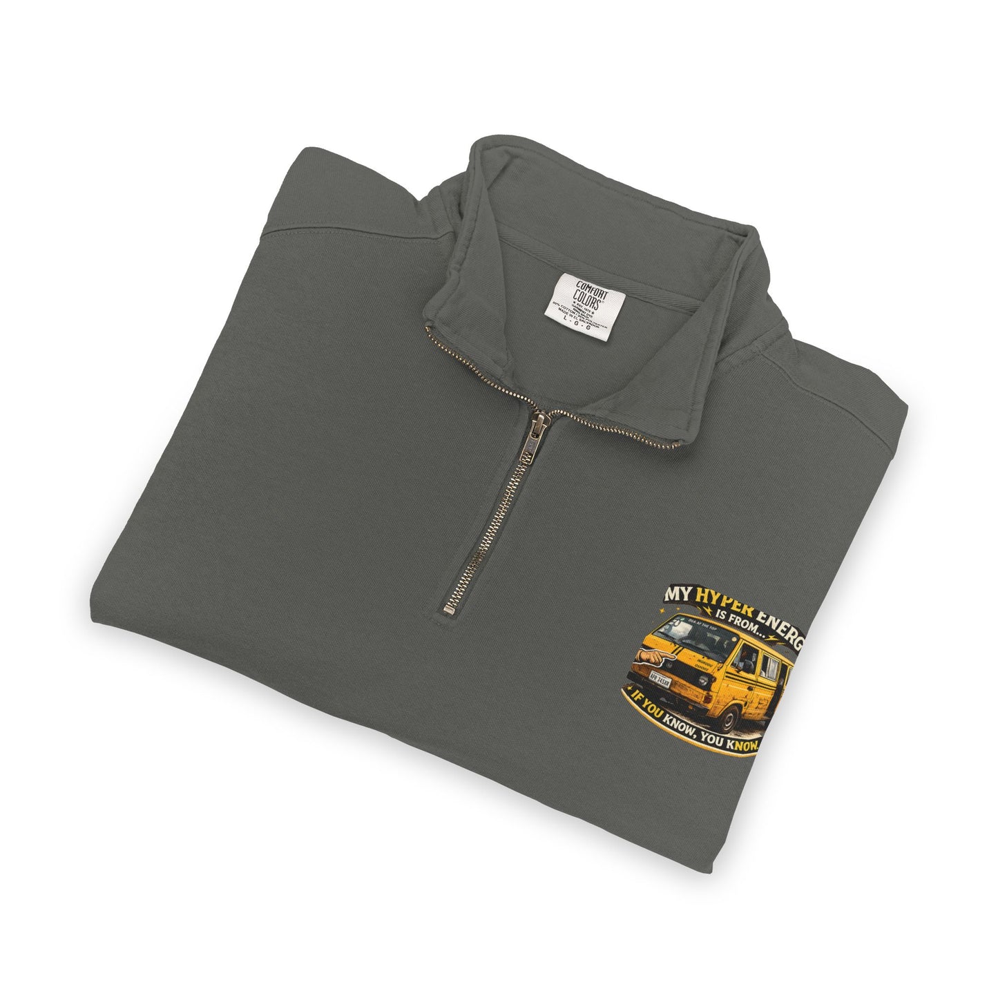 Unisex Adult Quarter-Zip Sweatshirt