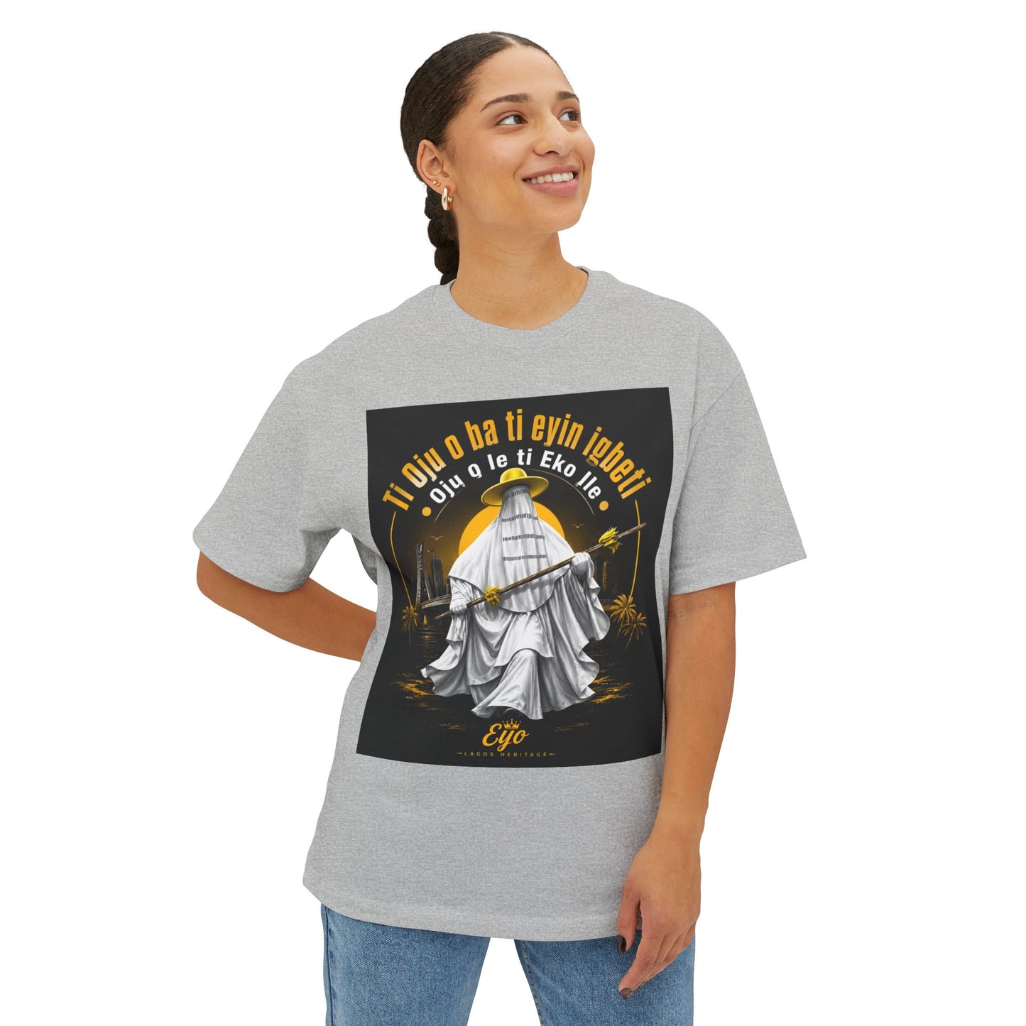 Eyo Festival T-Shirt — Lagos Nigeria Spiritual Art Tee