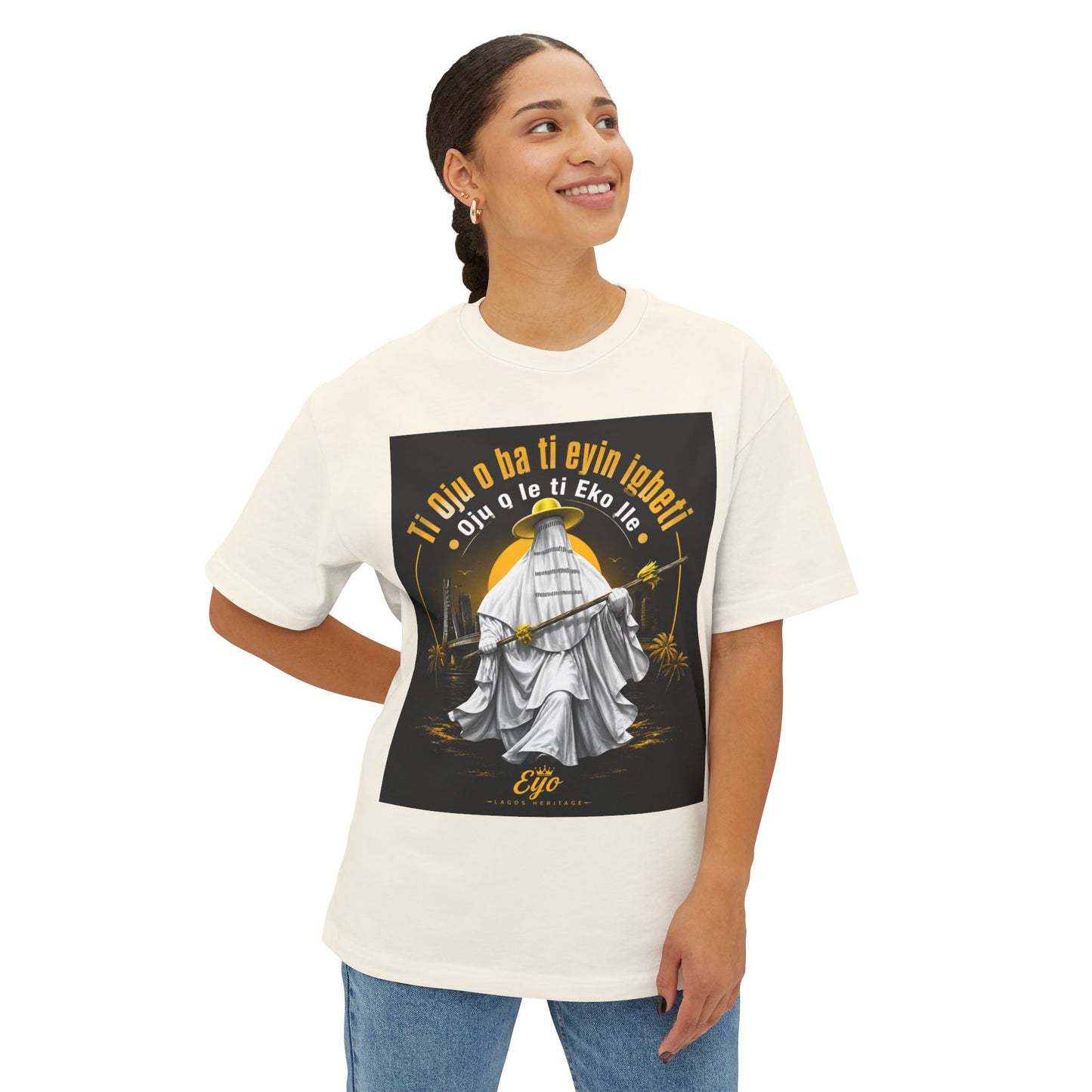 Eyo Festival T-Shirt — Lagos Nigeria Spiritual Art Tee