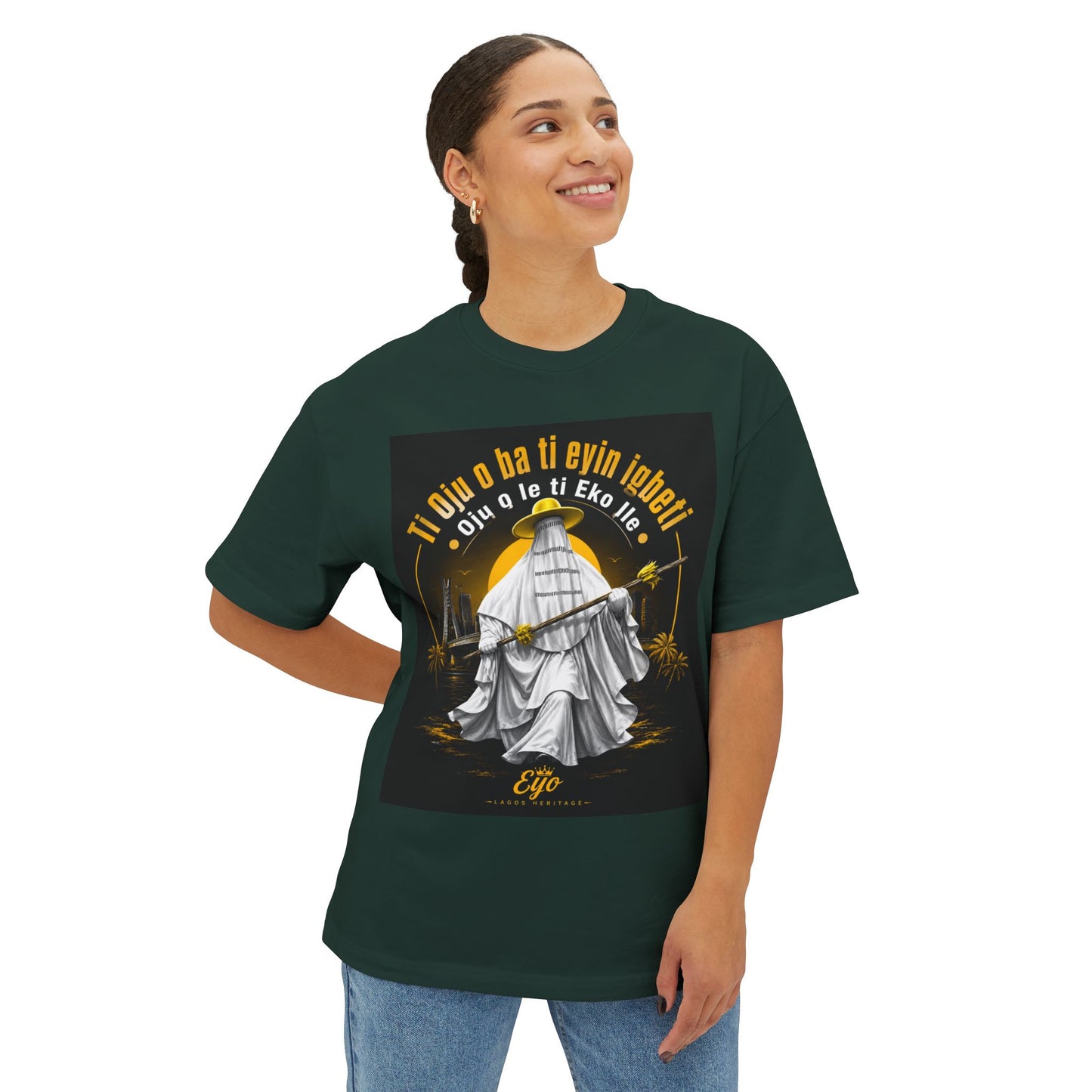 Eyo Festival T-Shirt — Lagos Nigeria Spiritual Art Tee