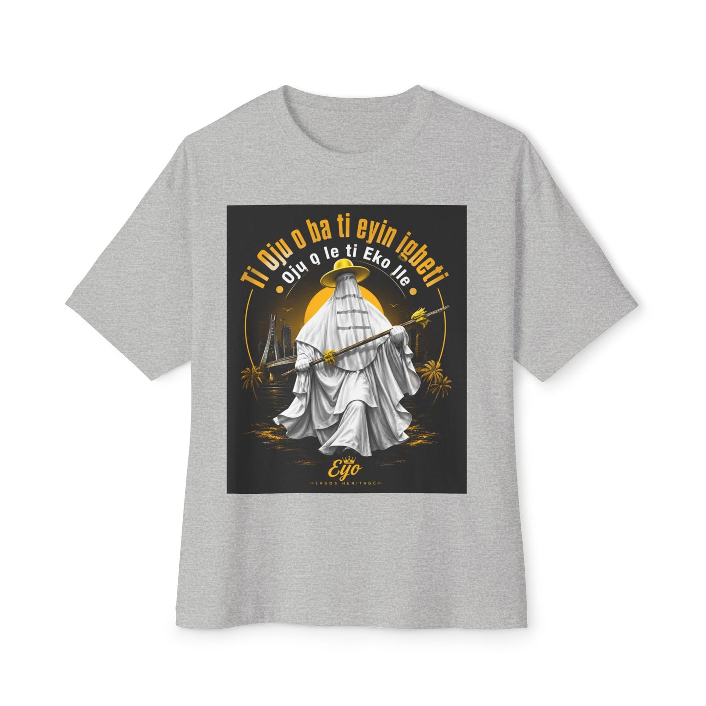 Eyo Festival T-Shirt — Lagos Nigeria Spiritual Art Tee