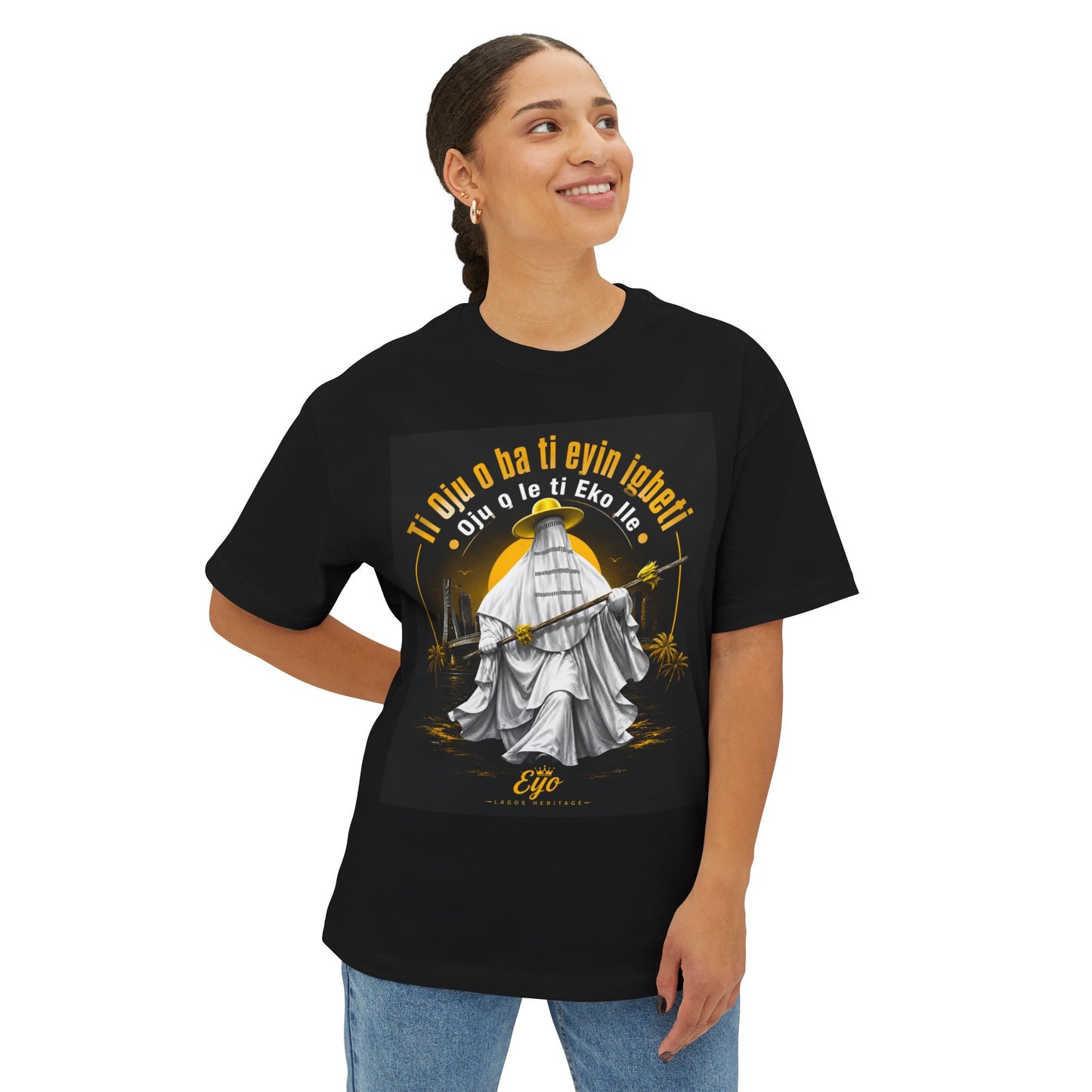 Eyo Festival T-Shirt — Lagos Nigeria Spiritual Art Tee