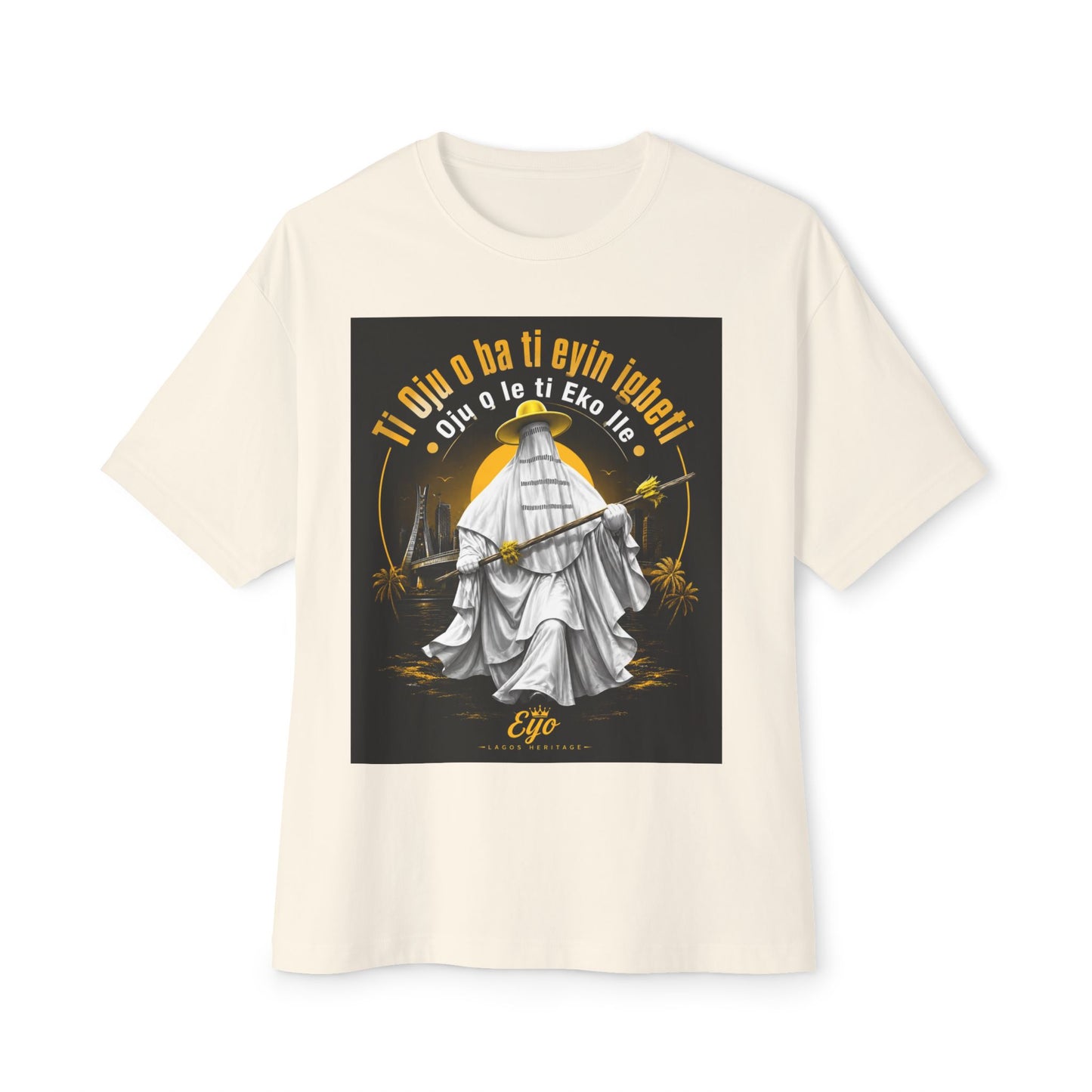 Eyo Festival T-Shirt — Lagos Nigeria Spiritual Art Tee