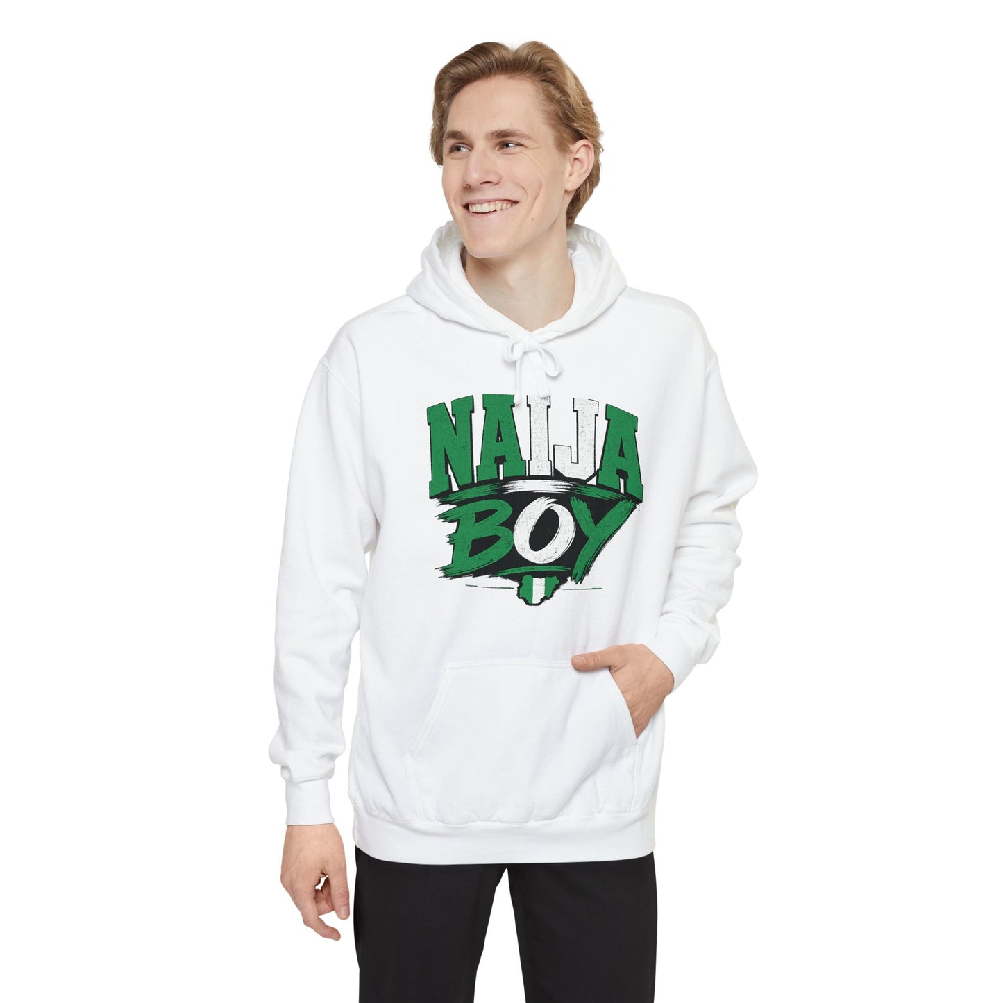 Naija Boy Hoodie — Nigerian Pride Graphic Pullover